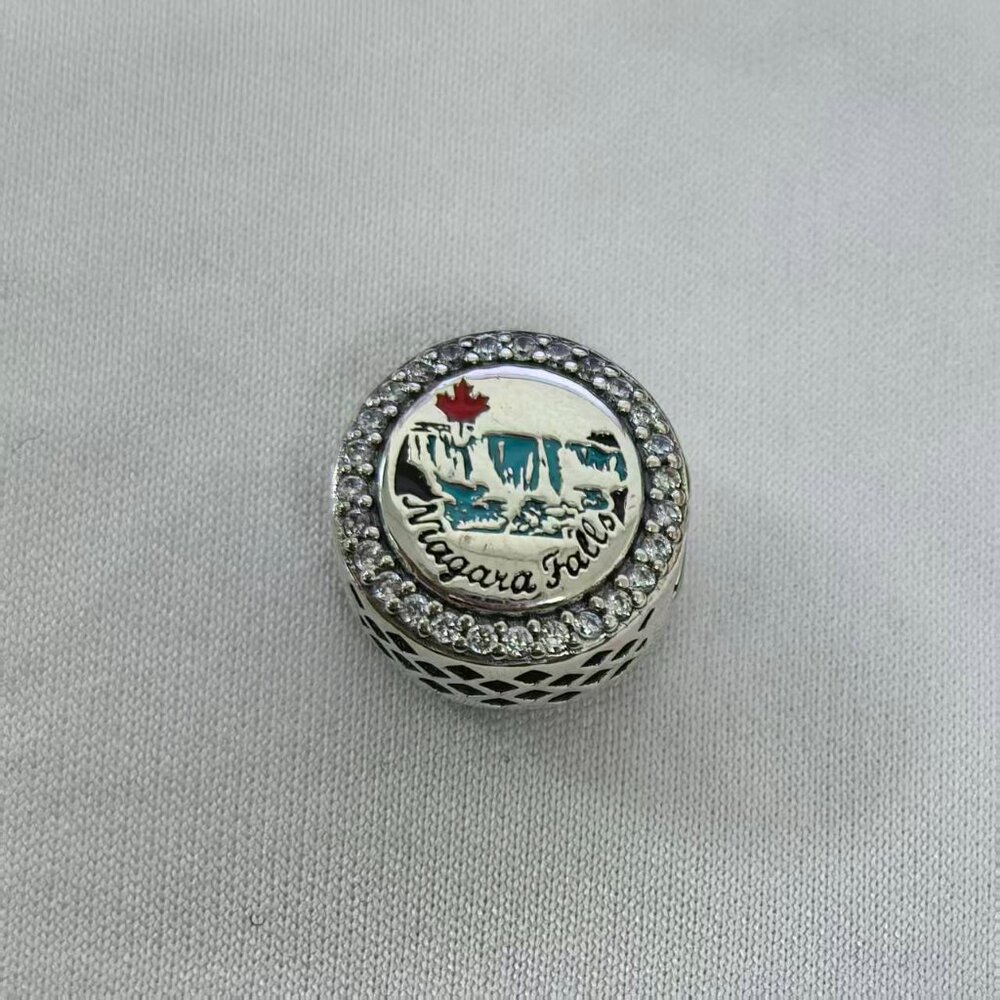 Pandora Niagara Falls Travel Exclusive Charm Pendant, S925 Silver Jewelry